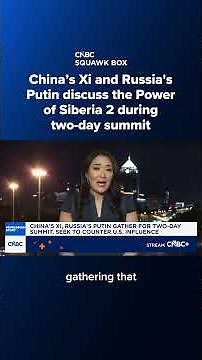 China's Xi and Russia's Putin discuss the Power of Siberia 2 during two-day summit