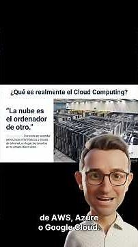 What is the CLOUD? ☁️ Beyond Google Drive: IaaS, PaaS, SaaS and Edge Computing - Juan Armada
