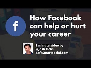 Your Facebook Online Reputation can help or hurt your future