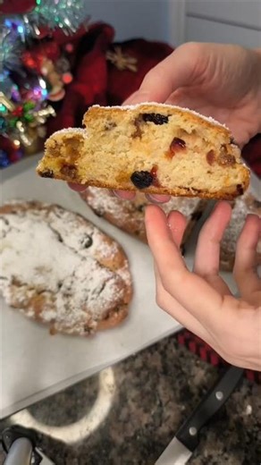 Творожный Штоллен Без Дрожжей —Нежный, Влажный и Простой!✨Easy Stollen— Moist, Aromatic & Foolproof!