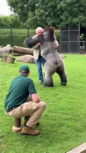 A Gorilla’s Joyful Reunion Will Melt Your Heart! ❤❤