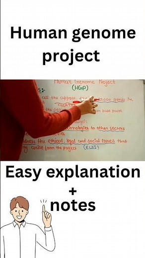 Human genome project class 12 molecular basis of inheritance #biologyclass12