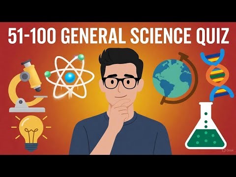 ⚡ Test Your Brain! 50 General Science MCQs with Answers - Part 2