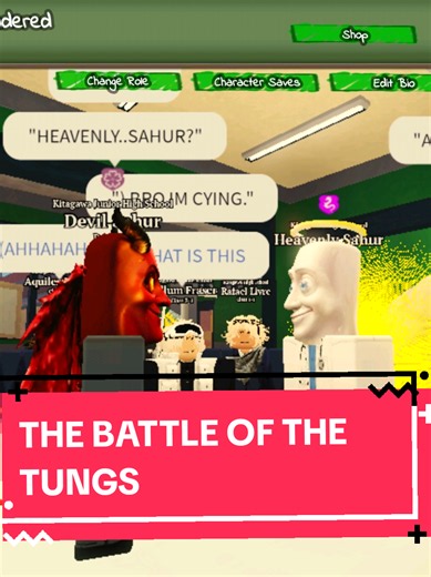 this server was so eventful and filled with seishun creators im crine #seishun #roblox #tungtungtungsahur #battle #angelofdarkness