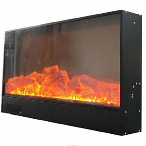 [Hot Item] Hot Sale Phone APP /Remote Control Electric Fireplace with Heat/ Without Heat