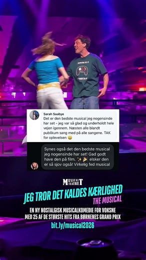 "Du har brug for mig" – på scenen (Jeg tror det kaldes kærlighed: The Musical)