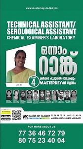 TECHNICAL ASSISTANT(CHEMICAL EXAMINERS LABORATORY)||4th RANK CONGRATS