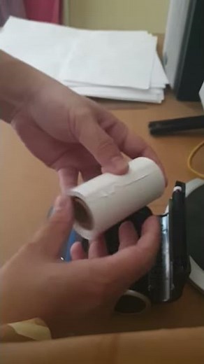 Milestone MHT-P8001 / Radall RD-C80 How to set the paper into the printer