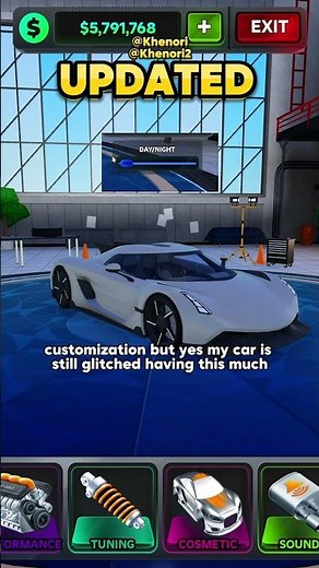 🔥Customization Update is Out in Car Dealership Tycoon Public Testing ‪@AngelicaManalastass‬ #cardealershiptycoon