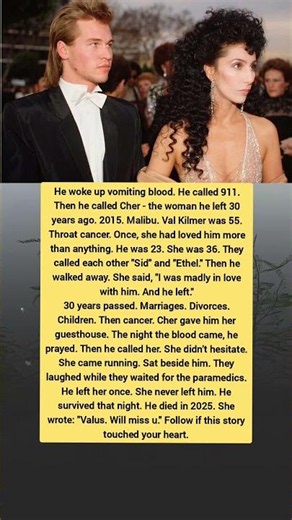 He Left Her 30 Years Ago… But She Still Came Running | Cher & Val Kilmer Story