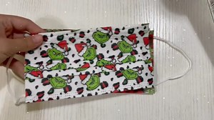 Watch 100 Pack Christmas Disposable Face Masks for Kids on Amazon Live