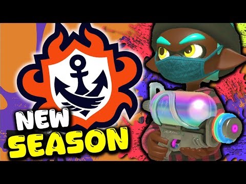 New Splatoon Ranked Season, New Me...
