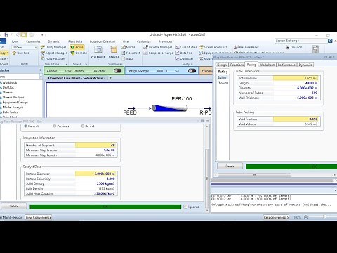How to Model Heterogeneous Catalytic Reactions using ASPEN HYSYS