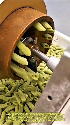 Pasta Extrusion Process | Automated Food Manufacturing Technology.