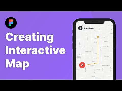Creating Interactive Map in Figma | Map Prototyping