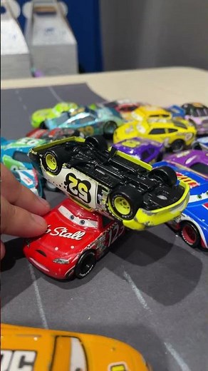 Cars 1: “Dinoco’s All Mine” Crash #Cars #Disney #Pixar #Chick #Hicks #RPM #Crash #Dinoco #Race #Car