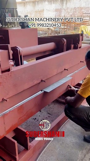 Sudershan Bend-Master 💯: Plate Folding/Bending Machine | Power. Performance. Accurate Bends. #shorts