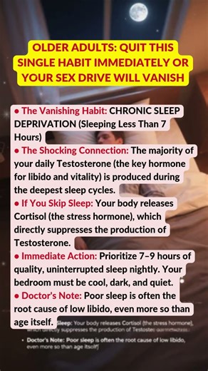 OLDER ADULTS: QUIT THIS SINGLE HABIT IMMEDIATELY OR YOUR SEX DRIVE WILL VANISH