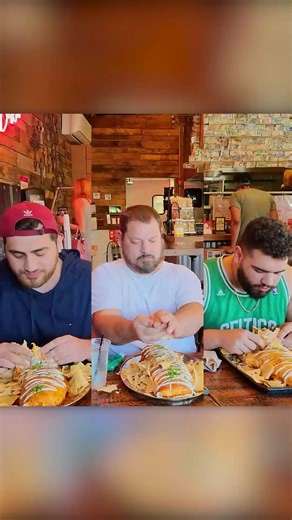 6.5 Pounds of Burrito Madness #challenge #canadiansvsamericans #food #foodie #reels | Da Garbage Disposal