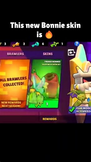Is This The BEST Bonnie Skin? 🔥 #brawlstars #shorts