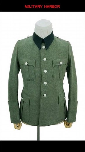 WWII German Heer SS M36 general officer wool service tunic Jacket