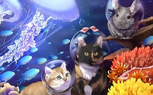 【板绘】宠物小插画—海洋世界