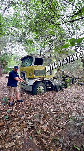 This semi truck’s been parked since 1995 – will it start? | Bruce Wilson