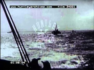 Herring fishing off the coast of the U.K. Film 34221