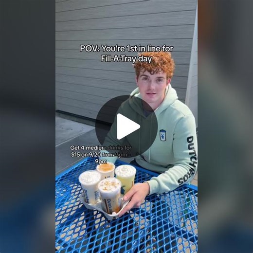 Celebrate Fall with Fill-A-Tray Special at Dutch Bros Coffee!