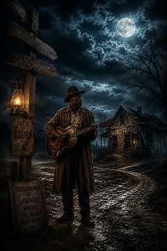 Late Night Blues – Mississippi Delta Crossroads Session (1 hour long relaxing blues)