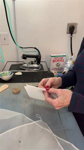 Gorgeous Fabrics | You can teach this #olddognewtricks ! Today’s tip: paper towel for melting beeswax into thread for hand sewing. #sewing #sewingtips #handsewing | Instagram