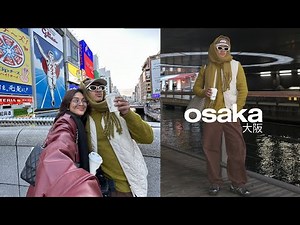 Osaka Vlog | Dotonbori, Shinsaibashi, Universal Studios (2024)