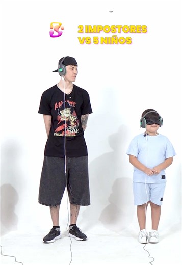 5 NIÑOS VS 2 IMPOSTORES | 6 old people vs 2 imposters