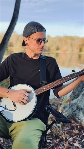 Shady Grove 🏞️ Tab by Lukas Poole of @Ozarkbanjoco 🪕 Working out Doc Watsons version w/ vocals 🎤 #Catawba #Banjo #Clawhammer #Oldtime #Folk | ORACL
