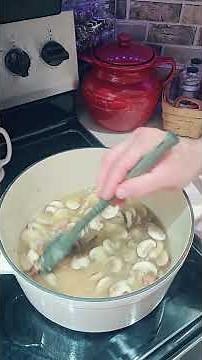 Homemade Creamy Mushroom soup #cooking #easyrecipe #recipe