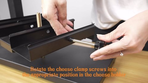 Raclette Cheese Melter 750W Electric Cheese Melting Machine Raclette Rrill Half Cheese Wheel Height Adjustable