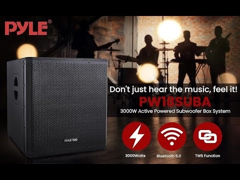 Pyle PW18SUBA 🔊 18-Inch Subwoofer | Deep Bass & Powerful Sound 2025