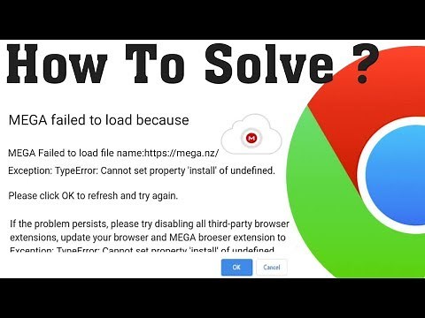 How To Fix Mega.nz says || This Site Says MEGA Failed To Load Because Error On Chrome Browser