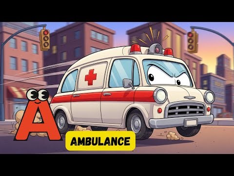 🚗 ABC Vehicles Song for Kids 🚒🚀 | Learn Alphabet with Cars, Trucks & More! | Energypac Kids TV