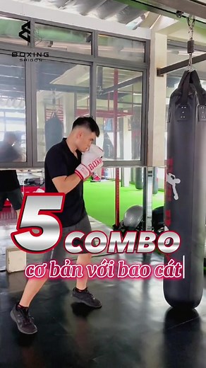Dành cho người mới: Từ cơ bản đến combo phối hợp các đòn, luyện từ từ sẽ quen tay nhé #boxingsaigon #boxing #thethaomoingay #learnontiktok