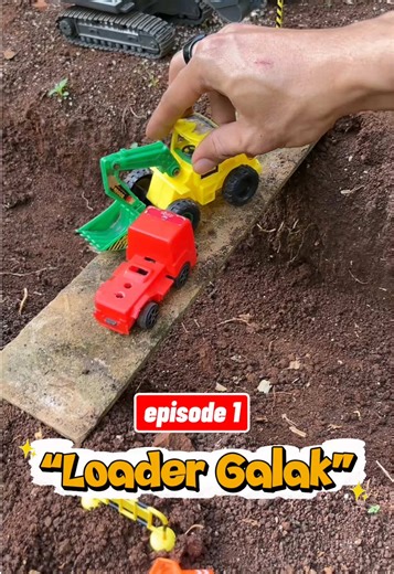 Funny Story Featuring Toy Cars: The Mad Loader Adventure