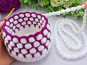 53K views · 417 reactions | WOW!  Super Easy Crochet Basket / Box ✔ Very Useful & Decorative | Make & Sell  #crochet #fblifestyle | Crochet knitting love | Facebook