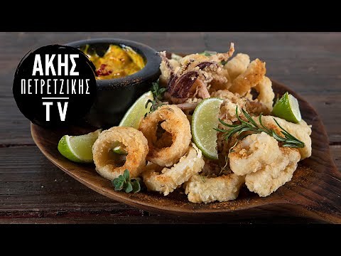 Καλαμαράκια τηγανητά Επ. 24 | Kitchen Lab TV | Άκης Πετρετζίκης