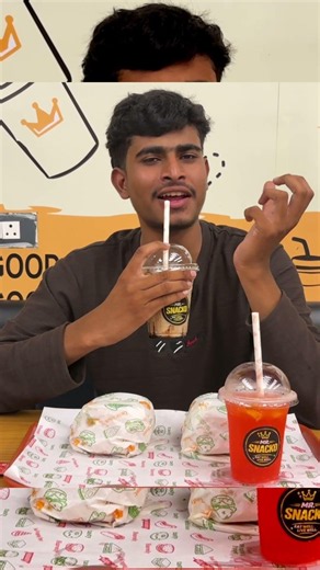 i tried the entire menu of Mr.snacko #shorts #short #funnyvideo #restaurant #uniquerestaurant