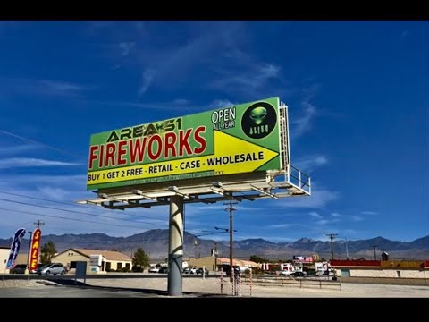 Area 51 Fireworks, Pahrump. Store Walk Through. #MajorPyro #bestfireworks #Area51 #alienfireworks