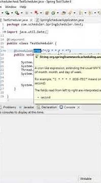 How to use cron expression in springboot #springboot #coding #javaclass #javax #trending