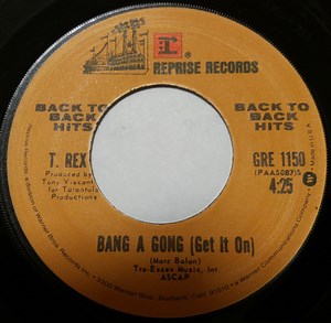 T. Rex - Bang A Gong (Get It On) / Telegram Sam