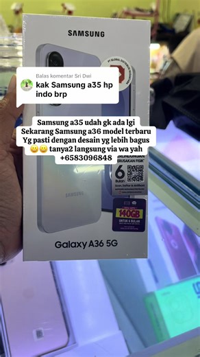 Samsung A36 Model Terbaru: Desain Lebih Bagus!
