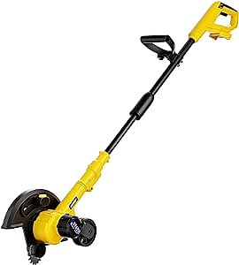 Cordless Lawn Edger, Mellif Edger/Trencher/Trimmer for Mellif 20V Battery (No Battery Included) 9’’ Adjustable Depth Blade, for Landscaping, Driveways, Borders, Sidewalk