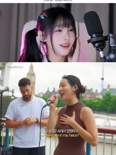 한국인 여성의 뛰어난 버스킹 실력, 런던 거리에서